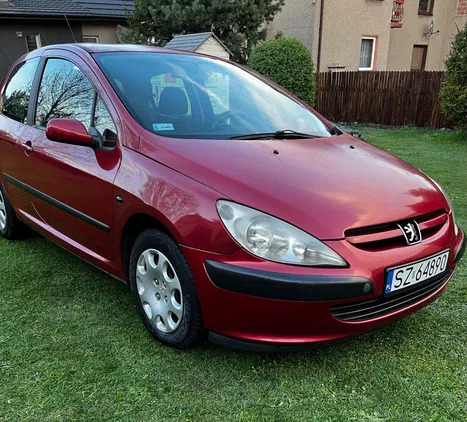 samochody osobowe Peugeot 307 cena 4500 przebieg: 312000, rok produkcji 2001 z Zabrze